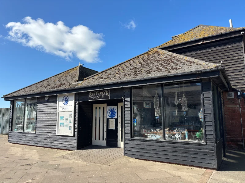 Shipwreck Museum, Hastings viewed from the front