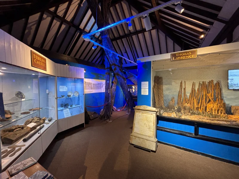 New underwater lighting in the Anne Gallery